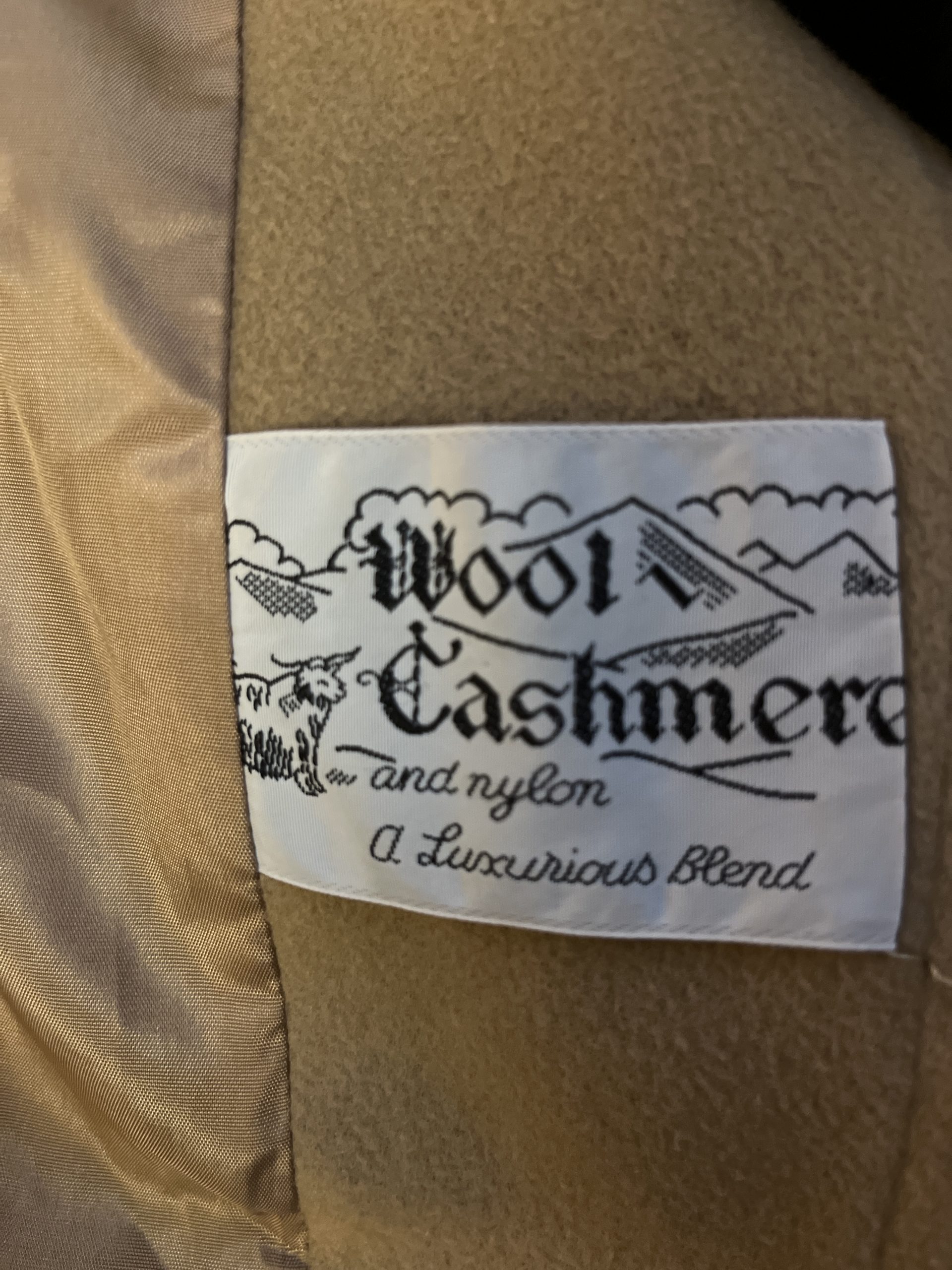 Vintage Mansfield Cashmere Coat - I LOVE YOUR JACKET!